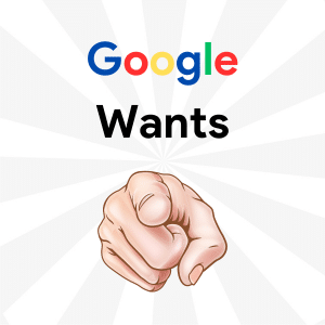 Google Wants You
