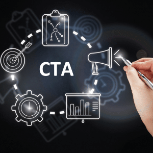 Strategic CTA
5 strategy icons in a circle around CTA