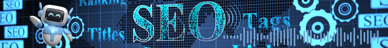 An AI SEO banner with sounds and voice elements.