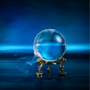 A crystal ball.